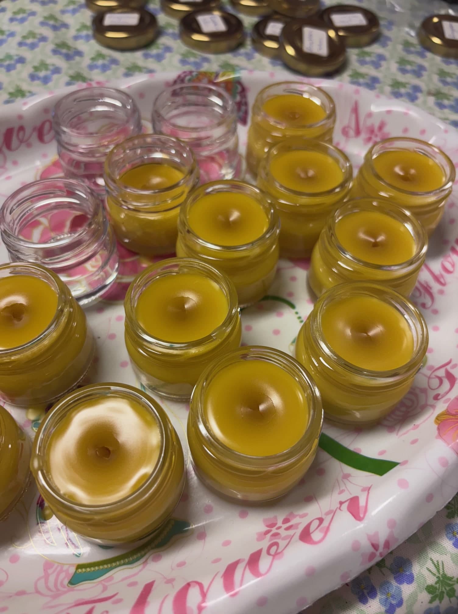 Workshop för bivaxsalvor